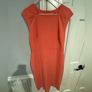 Banana Republic Coral Dress Midi